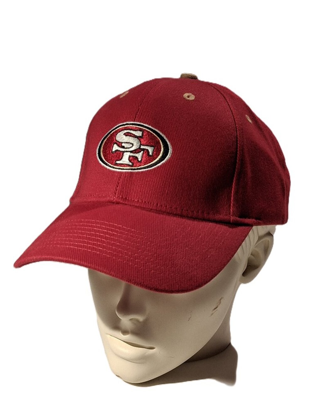 SAN FRANCISCO 49ers Hat/Cap Red Strapback Y2K NFL Apparel Authentic NEW
